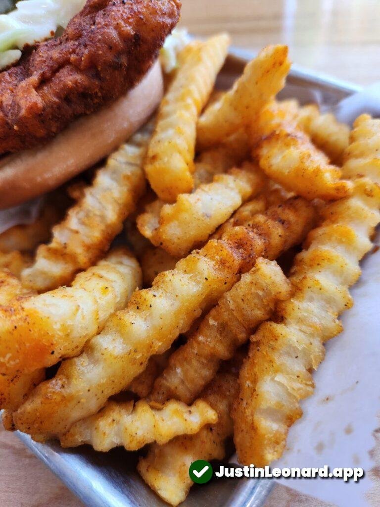 Crinkle Cut Fries from Twist Hot Chicken